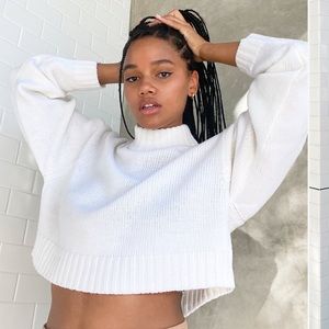 ARITZIA WILFRED FREE HEINEN SWEATER